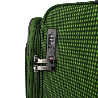 Travelite Cubis 4-Rollen-Koffer L erw. 83 cm -Green KOFFER-PLUS.COM