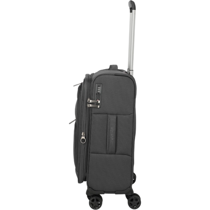 Travelite Cubis 4-Rollen-Handgepäck Koffer S erw. 55 cm -Anthrazit KOFFER-PLUS.COM
