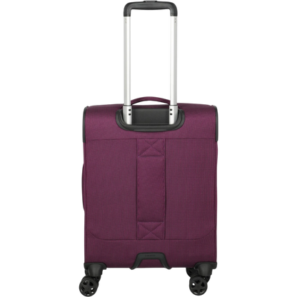 Travelite Cubis 4-Rollen-Handgepäck Koffer S erw. 55 cm -Berry KOFFER-PLUS.COM