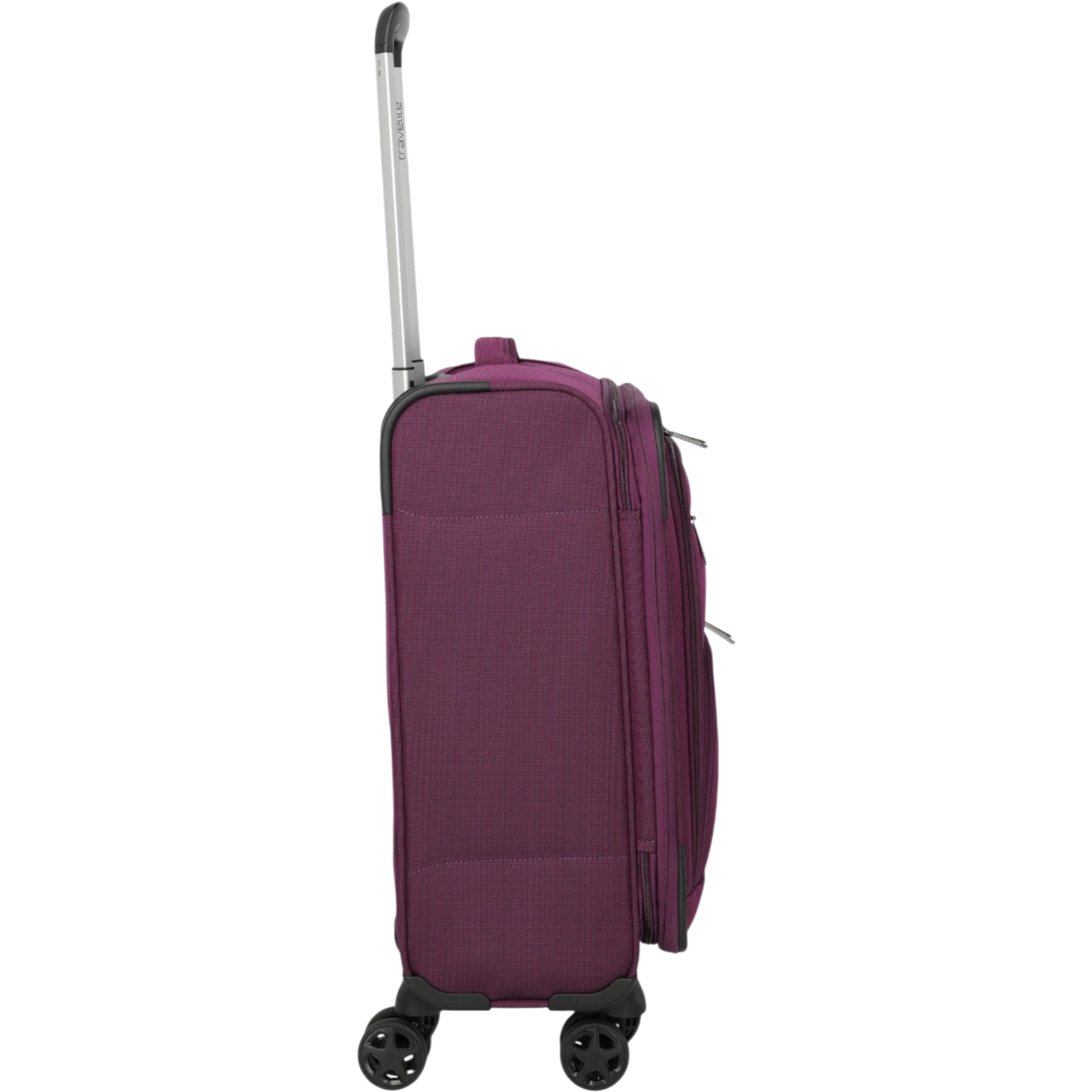 Travelite Cubis 4-Rollen-Handgepäck Koffer S erw. 55 cm -Berry KOFFER-PLUS.COM