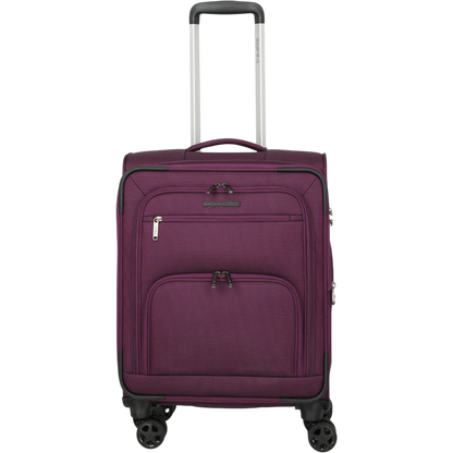 Travelite Cubis 4-Rollen-Handgepäck Koffer S erw. 55 cm -Berry KOFFER-PLUS.COM