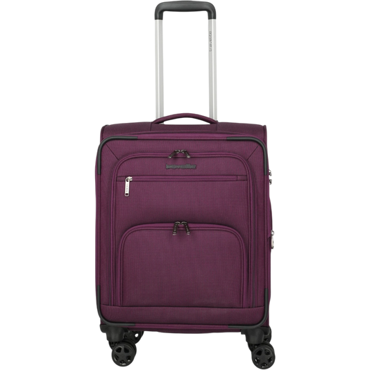 Travelite Cubis 4-Rollen-Handgepäck Koffer S erw. 55 cm -Berry KOFFER-PLUS.COM