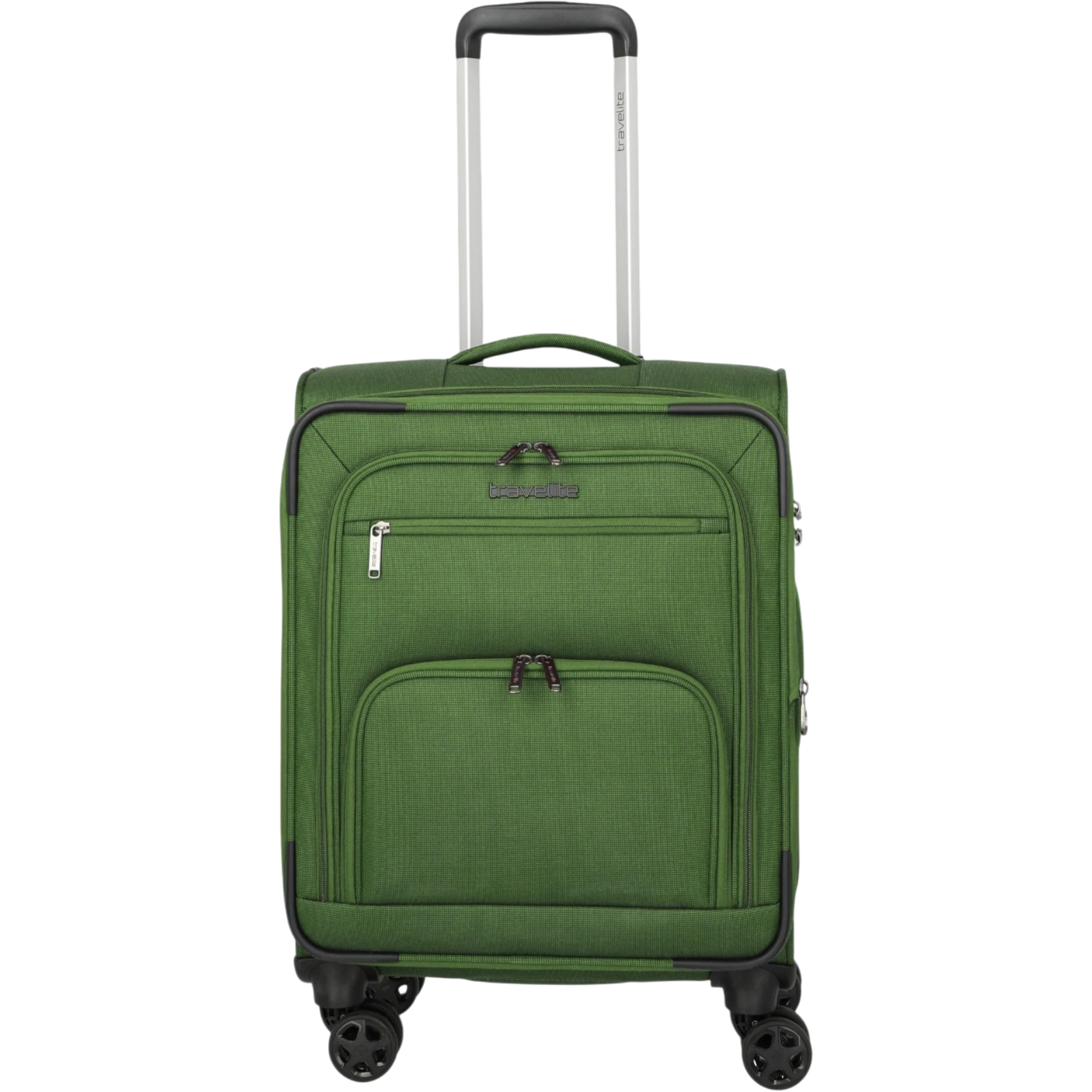 Travelite Cubis 4-Rollen-Handgepäck Koffer S erw. 55 cm -Green KOFFER-PLUS.COM