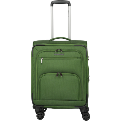 Travelite Cubis 4-Rollen-Handgepäck Koffer S erw. 55 cm -Green KOFFER-PLUS.COM