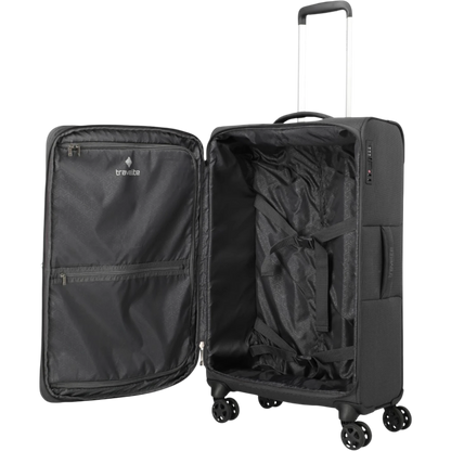 Travelite Cubis 4-Rollen-Koffer M erw. 72 cm -Anthrazit