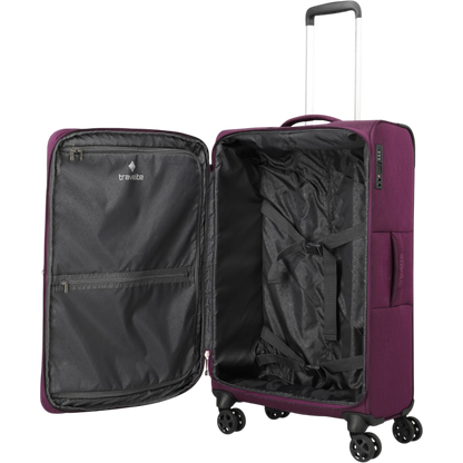 Travelite Cubis 4-Rollen-Koffer M erw. 72 cm -Berry