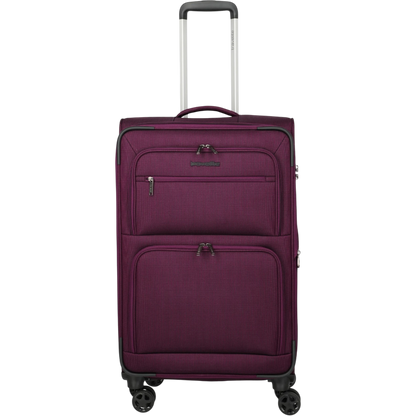 Travelite Cubis 4-Rollen-Koffer M erw. 72 cm -Berry