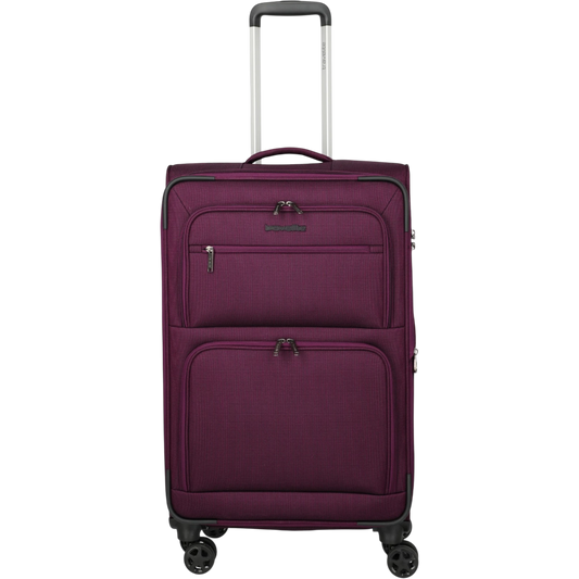 Travelite Cubis 4-Rollen-Koffer M erw. 72 cm -Berry