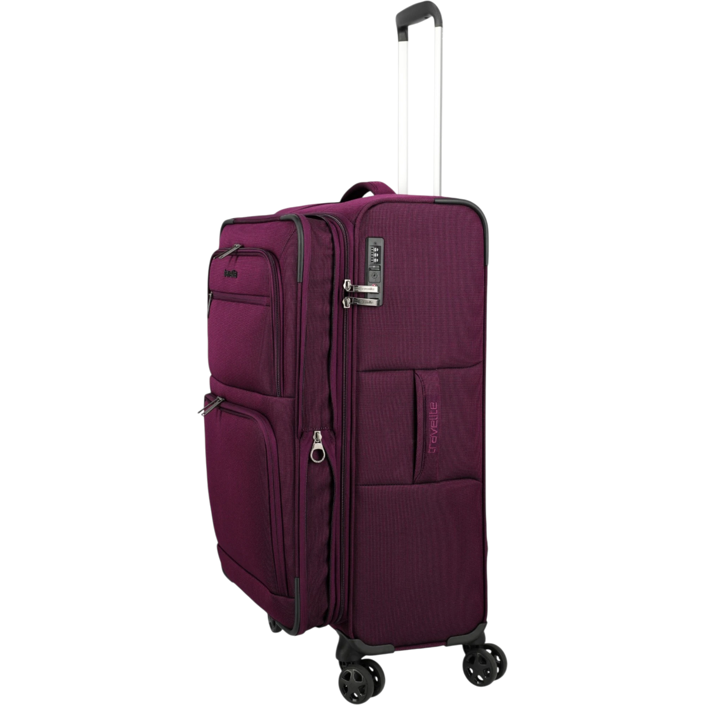 Travelite Cubis 4-Rollen-Koffer M erw. 72 cm -Berry