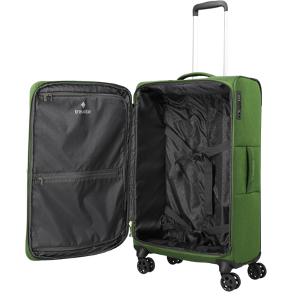 Travelite Cubis 4-Rollen-Koffer M erw. 72 cm -Green