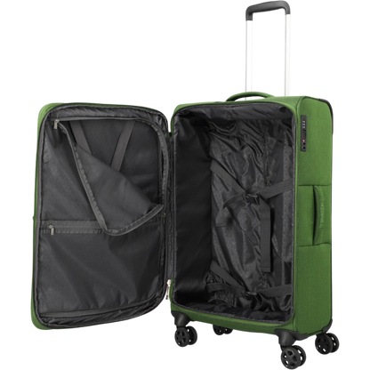 Travelite Cubis 4-Rollen-Koffer M erw. 72 cm -Green