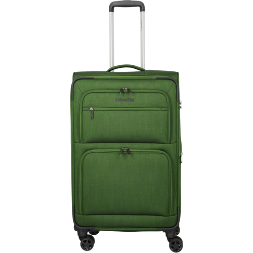 Travelite Cubis 4-Rollen-Koffer M erw. 72 cm -Green