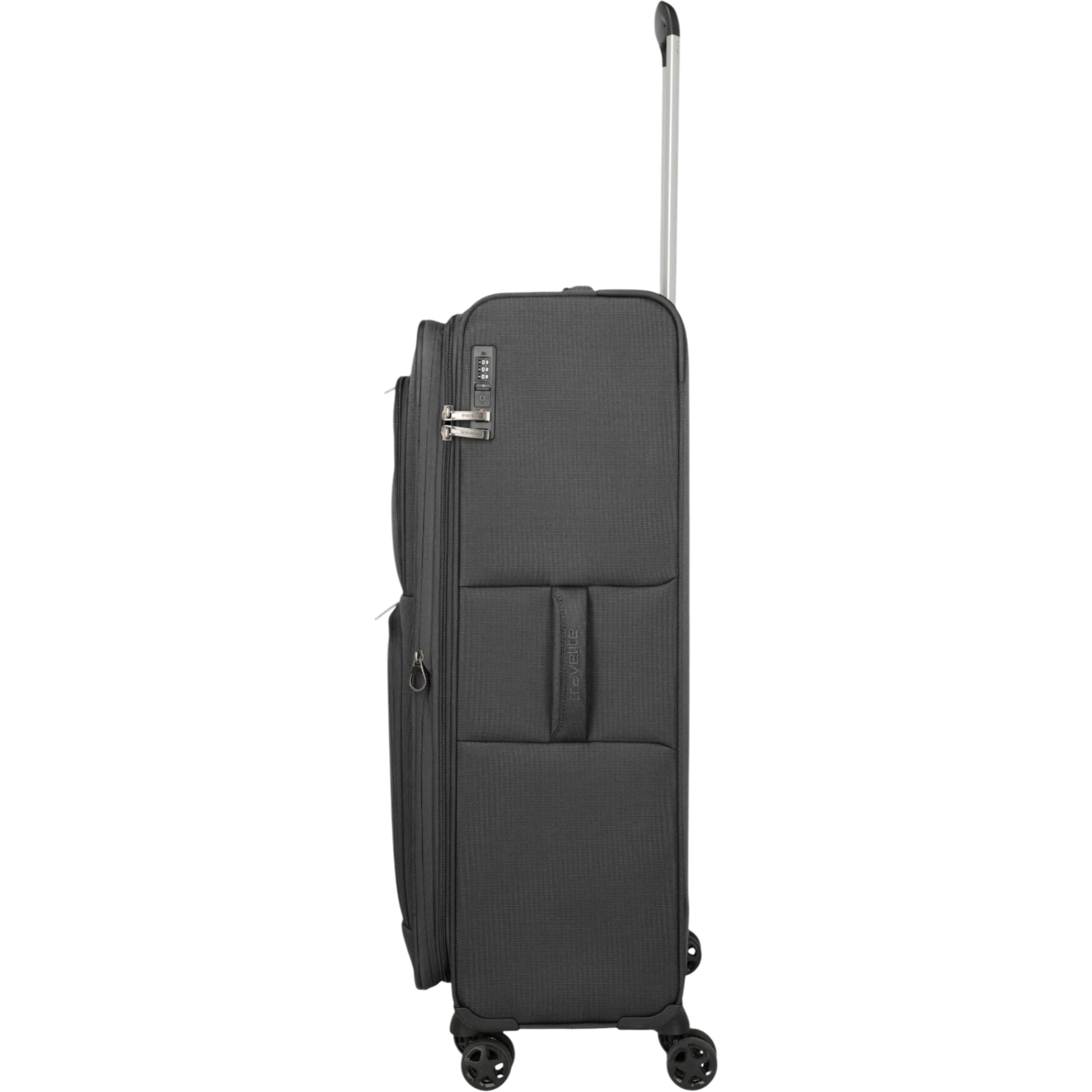 Travelite Cubis 4-Rollen-Koffer L erw. 83 cm -Anthrazit KOFFER-PLUS.COM