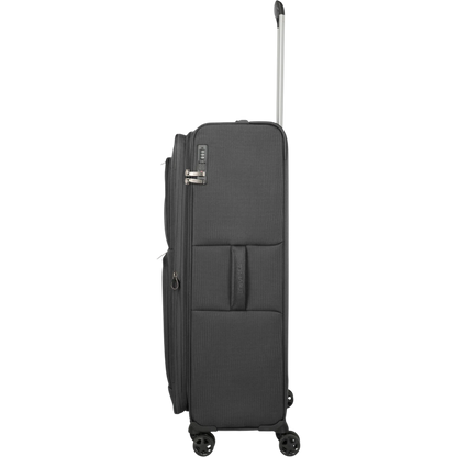 Travelite Cubis 4-Rollen-Koffer L erw. 83 cm -Anthrazit KOFFER-PLUS.COM
