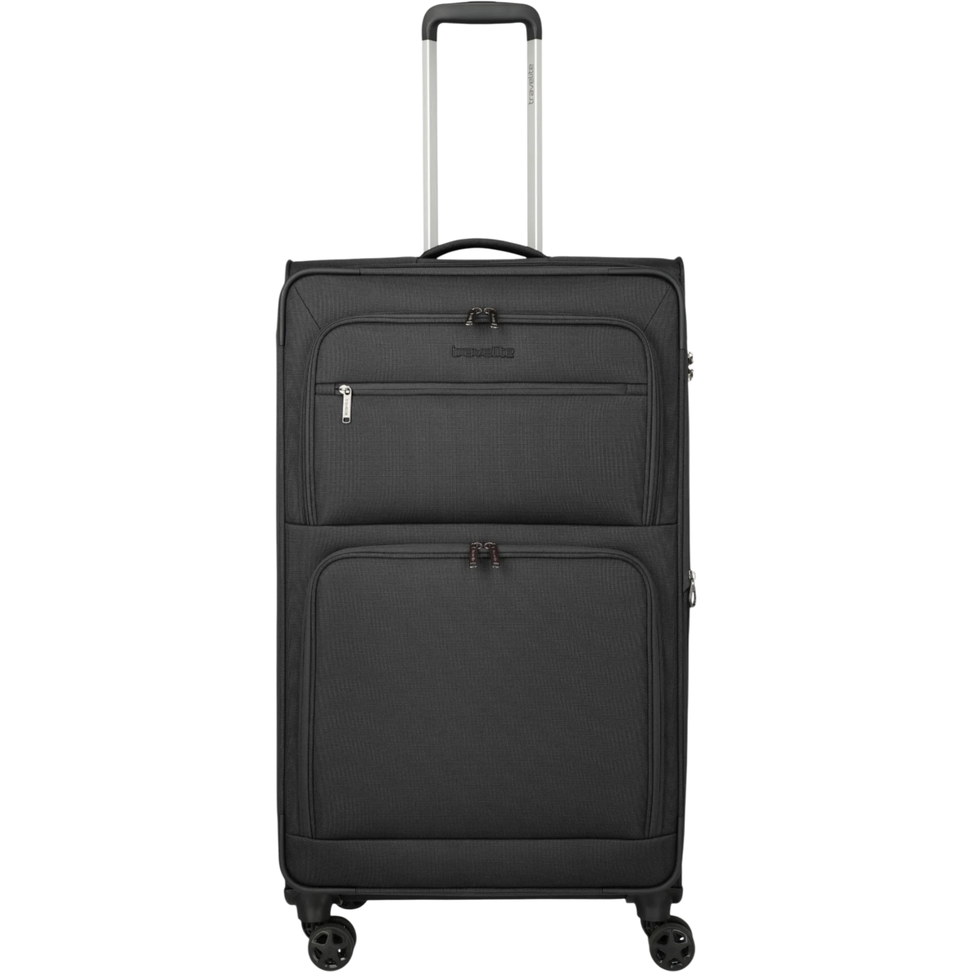 Travelite Cubis 4-Rollen-Koffer L erw. 83 cm -Anthrazit KOFFER-PLUS.COM