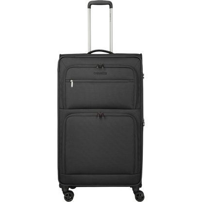 Travelite Cubis 4-Rollen-Koffer L erw. 83 cm -Anthrazit KOFFER-PLUS.COM