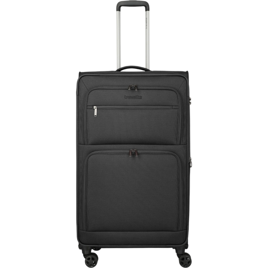 Travelite Cubis 4-Rollen-Koffer L erw. 83 cm -Anthrazit KOFFER-PLUS.COM