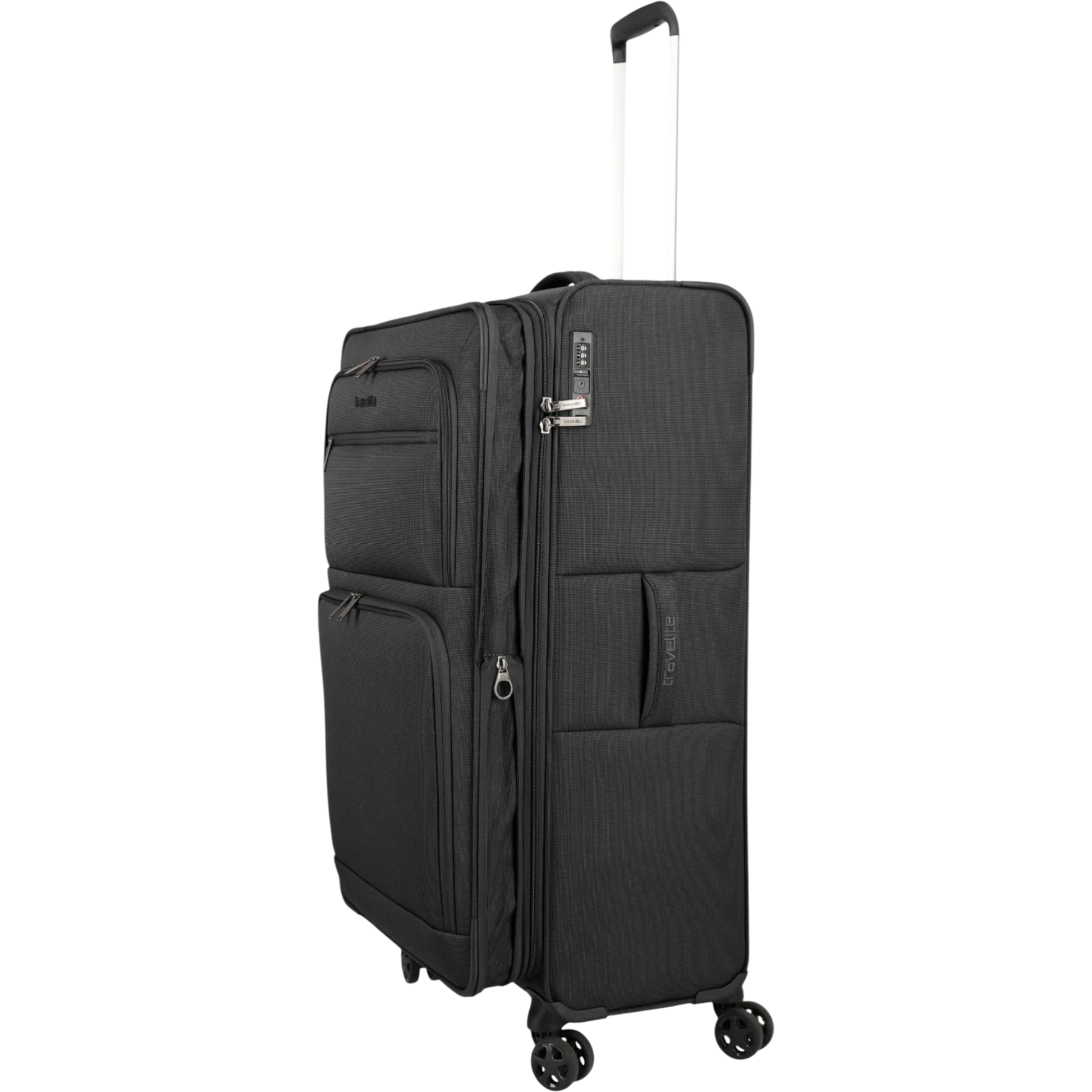 Travelite Cubis 4-Rollen-Koffer L erw. 83 cm -Anthrazit KOFFER-PLUS.COM