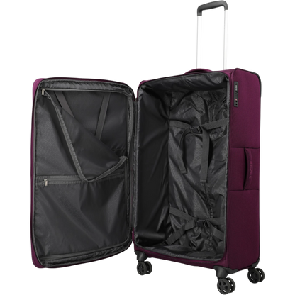Travelite Cubis 4-Rollen-Koffer L erw. 83 cm -Berry KOFFER-PLUS.COM
