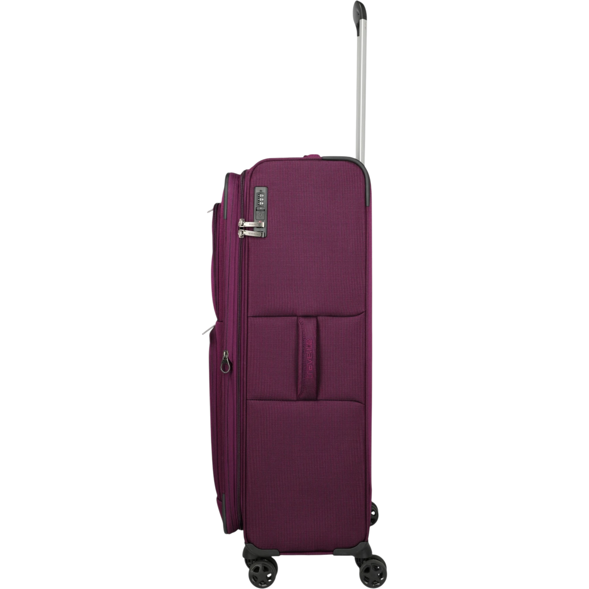 Travelite Cubis 4-Rollen-Koffer L erw. 83 cm -Berry KOFFER-PLUS.COM