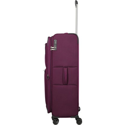 Travelite Cubis 4-Rollen-Koffer L erw. 83 cm -Berry KOFFER-PLUS.COM