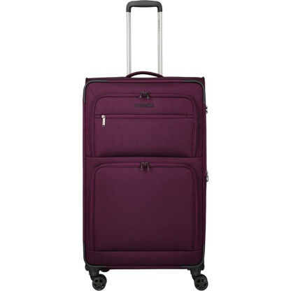Travelite Cubis 4-Rollen-Koffer L erw. 83 cm -Berry KOFFER-PLUS.COM