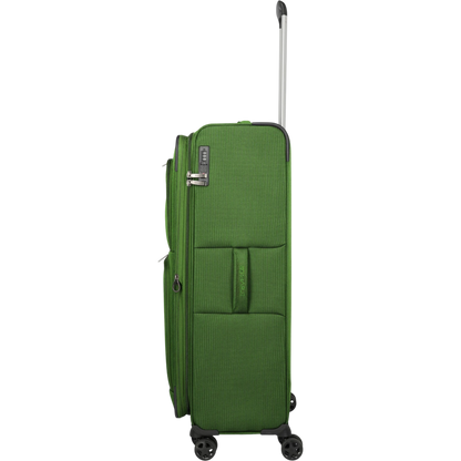 Travelite Cubis 4-Rollen-Koffer L erw. 83 cm -Green KOFFER-PLUS.COM