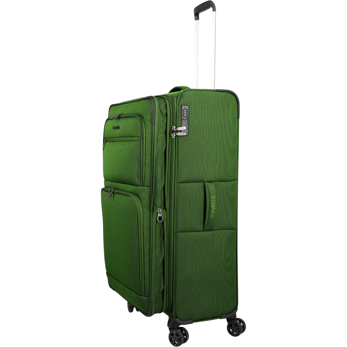 Travelite Cubis 4-Rollen-Koffer L erw. 83 cm -Green KOFFER-PLUS.COM