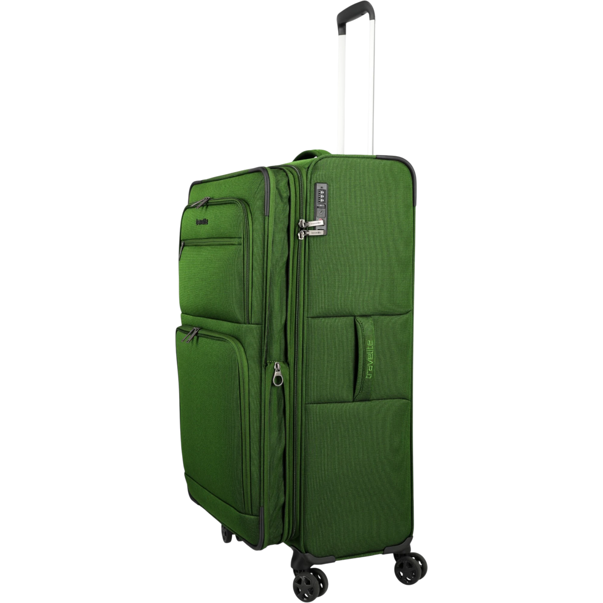 Travelite Cubis 4-Rollen-Koffer L erw. 83 cm -Green KOFFER-PLUS.COM