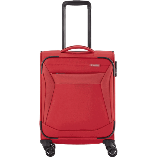 Travelite Chios  4-Rollen Kabinentrolley S 55 cm -Rot KOFFER-PLUS.COM