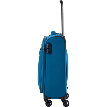 Travelite Chios  4-Rollen Kabinentrolley S 55 cm -Petrol KOFFER-PLUS.COM