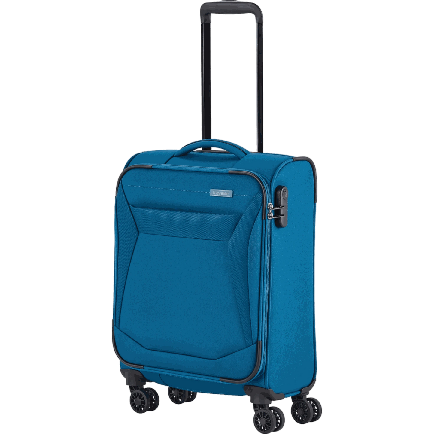 Travelite Chios  4-Rollen Kabinentrolley S 55 cm -Petrol KOFFER-PLUS.COM