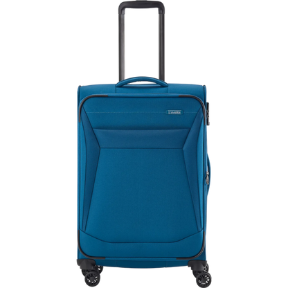 Travelite Chios  4-Rollen Trolley M 67 cm -Petrol KOFFER-PLUS.COM