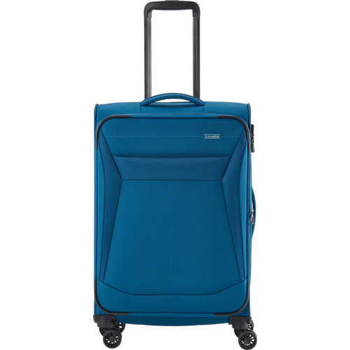 Travelite Chios  4-Rollen Trolley M 67 cm -Petrol