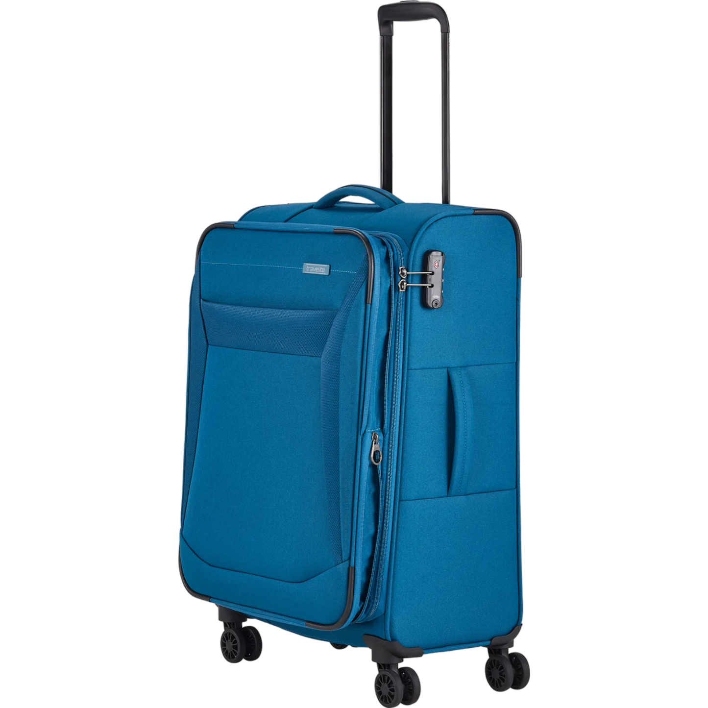 Travelite Chios  4-Rollen Trolley M 67 cm -Petrol KOFFER-PLUS.COM