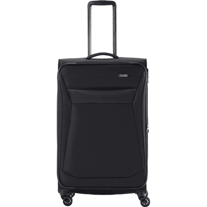 Travelite Chios 4-Rollen-Trolleyset 4tlg. L/M/S/BC -Schwarz KOFFER-PLUS.COM