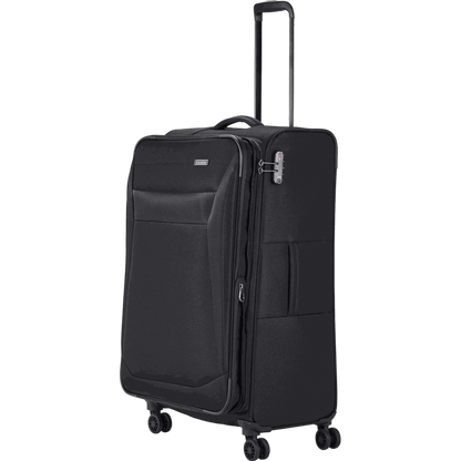 Travelite Chios 4-Rollen-Trolleyset 4tlg. L/M/S/BC -Schwarz KOFFER-PLUS.COM