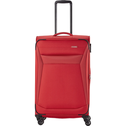 Travelite Chios  4-Rollen Trolley L 78 cm -Rot KOFFER-PLUS.COM