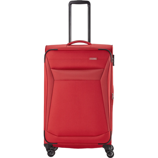 Travelite Chios  4-Rollen Trolley L 78 cm -Rot KOFFER-PLUS.COM