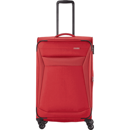 Travelite Chios 4-Rollen-Trolleyset 4tlg. L/M/S/BC -Rot KOFFER-PLUS.COM