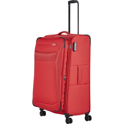 Travelite Chios  4-Rollen Trolley L 78 cm -Rot KOFFER-PLUS.COM