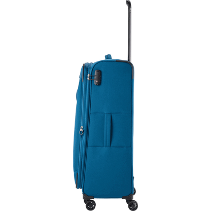 Travelite Chios 4-Rollen-Trolleyset 4tlg. L/M/S/BC -Petrol KOFFER-PLUS.COM