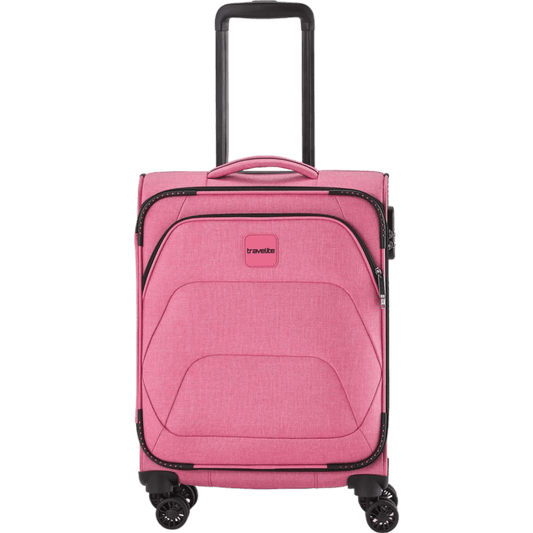 Travelite Adria  4-Rollen Bordtrolley 55 cm -Rosa KOFFER-PLUS.COM