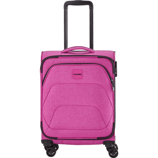 Travelite Adria  4-Rollen Bordtrolley 55 cm -Pink KOFFER-PLUS.COM