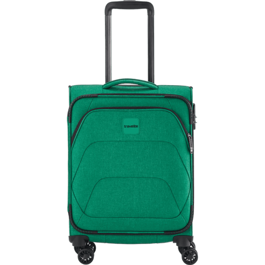 Travelite Adria  4-Rollen Bordtrolley 55 cm -Grün KOFFER-PLUS.COM