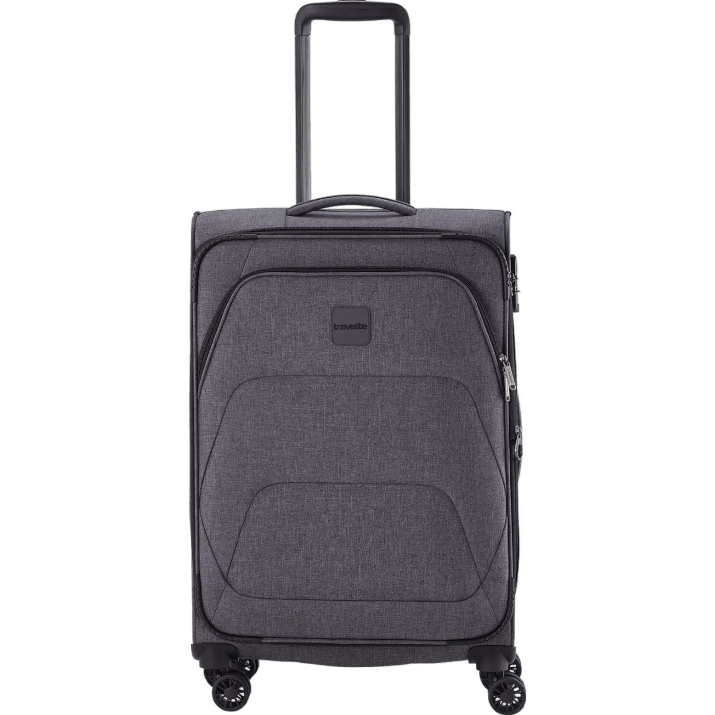 Travelite Adria  4-Rollen Trolley 67 cm -Anthrazit KOFFER-PLUS.COM