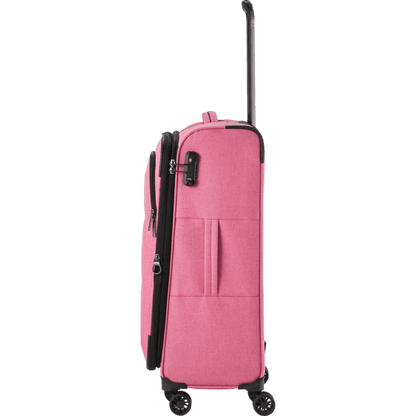 Travelite Adria  4-Rollen Trolley 67 cm -Rosa KOFFER-PLUS.COM