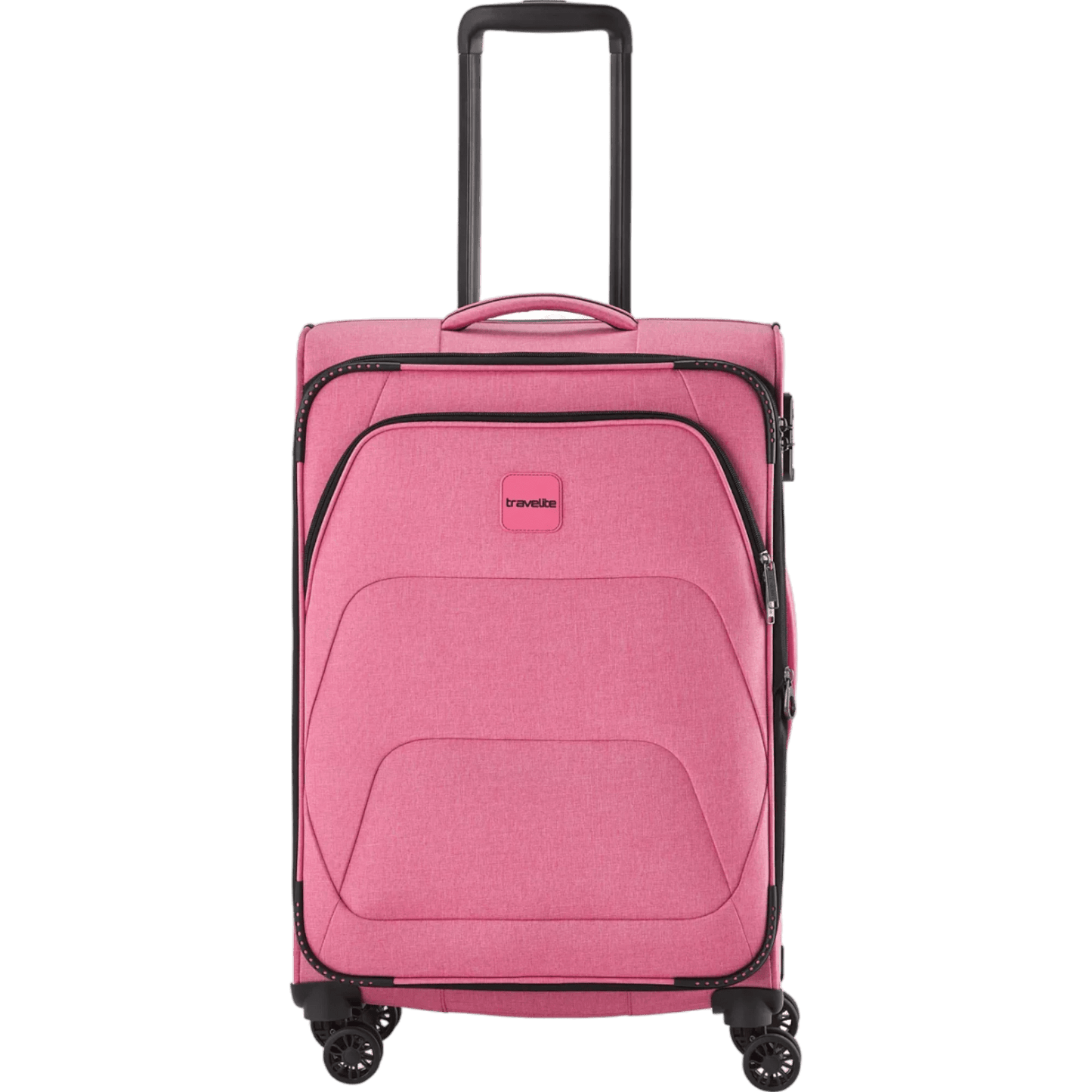 Travelite Adria  4-Rollen Trolley 67 cm -Rosa KOFFER-PLUS.COM