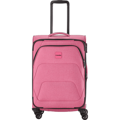 Travelite Adria  4-Rollen Trolley 67 cm -Rosa KOFFER-PLUS.COM