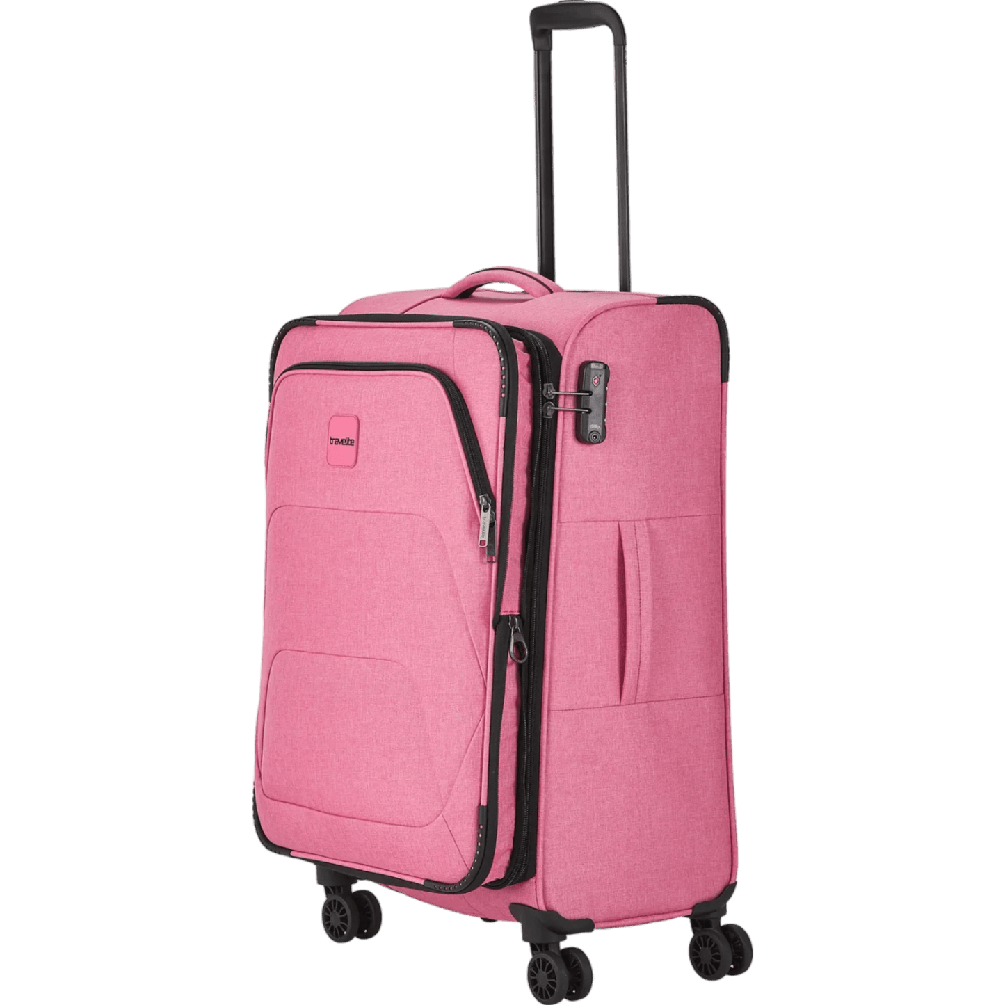 Travelite Adria  4-Rollen Trolley 67 cm -Rosa KOFFER-PLUS.COM